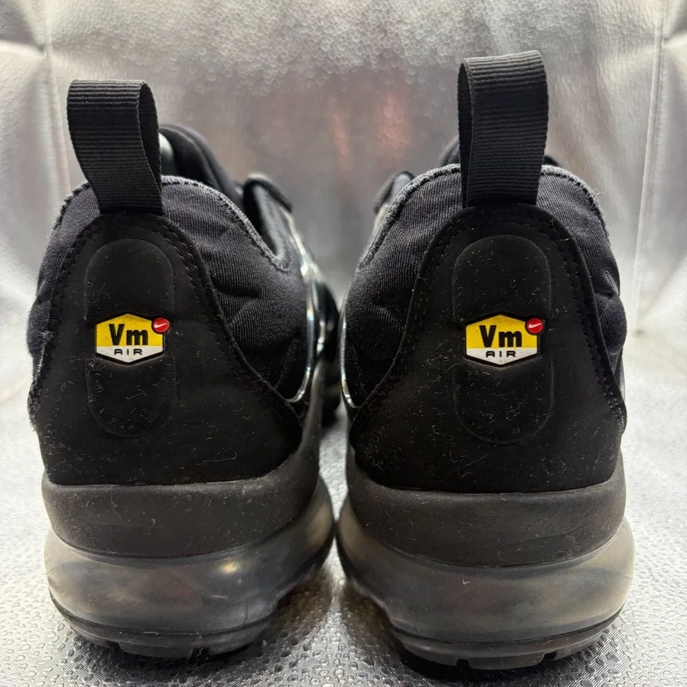 Size 10 Nike Air VaporMax Plus SE Black Womens‎ Lace Up Running Shoes DH1063-001